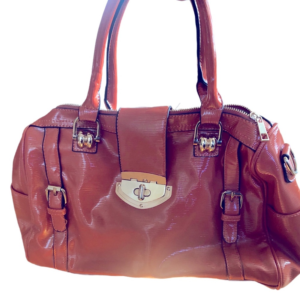 Orange Satchell bag